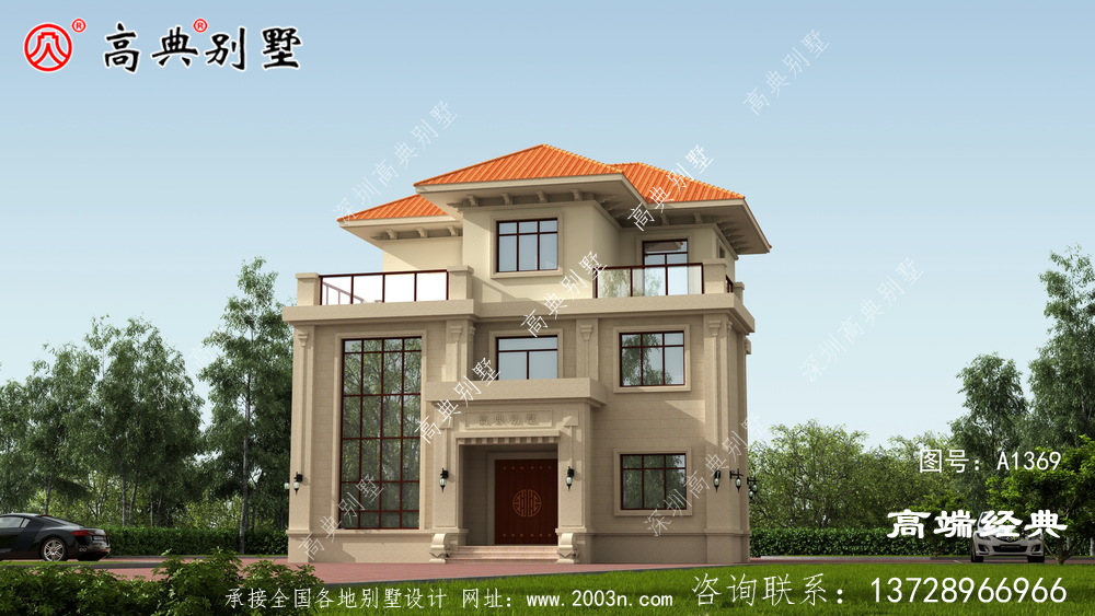 頂樓的露臺(tái)設(shè)計(jì)，舒適愜意