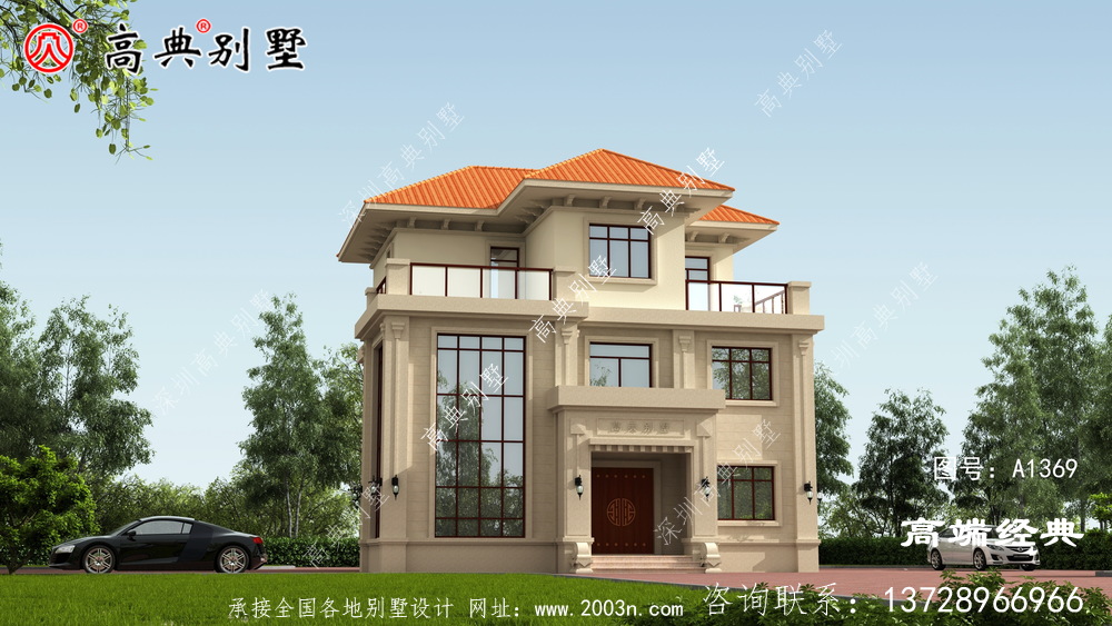 頂樓的露臺(tái)設(shè)計(jì)，舒適愜意