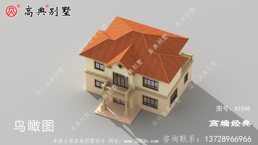 回老家蓋一棟簡歐居所，種菜養花悠然自得