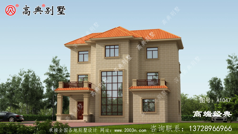 如今農(nóng)村的經(jīng)濟(jì)型簡約別墅，來欣賞欣賞一下吧