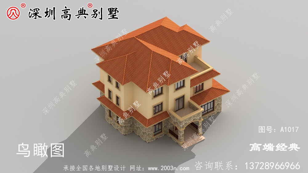 自建房設計圖，獨立設計的廚房非常受歡迎
