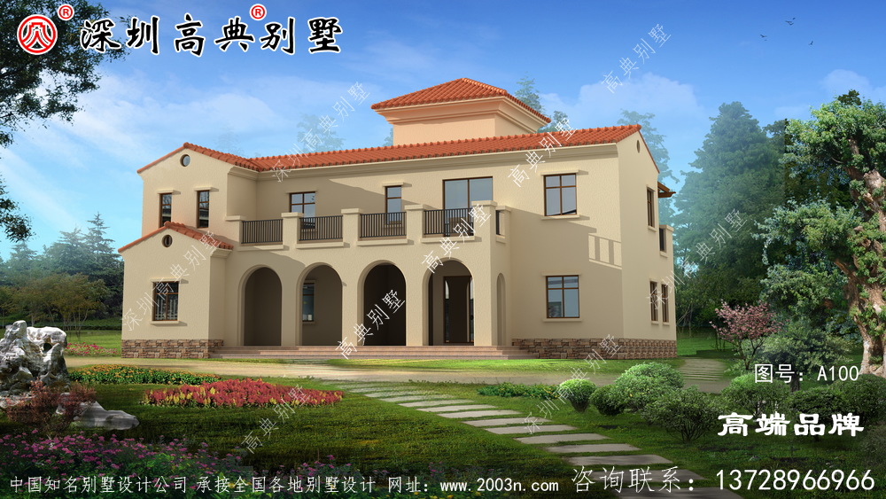 別墅設(shè)計(jì)圖,在農(nóng)村最討喜的戶(hù)型,造價(jià)絕對(duì)讓您驚訝