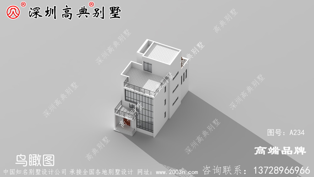 鄉村最漂亮獨棟別墅設計圖推薦，看完快收藏，開春就建房