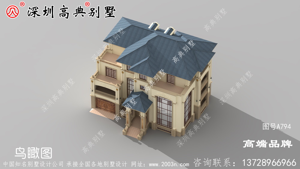 在農村修建一棟自己的別墅，艷壓十里八鄉