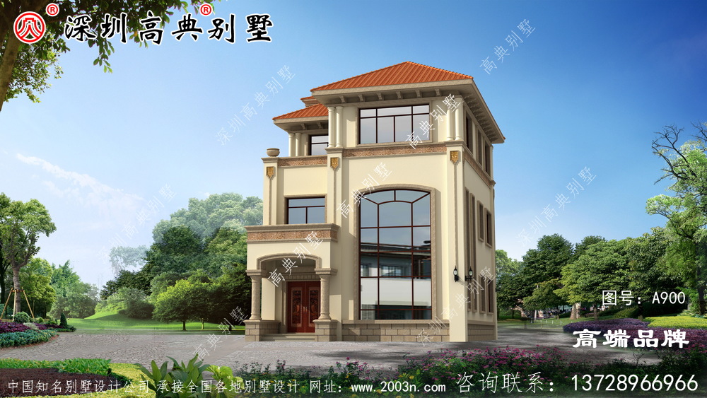 8.9米X深度11.9米的三層 鄉(xiāng)間 小屋 ，溫馨 舒適 ，簡單 實用 ，一起來 看看 ！