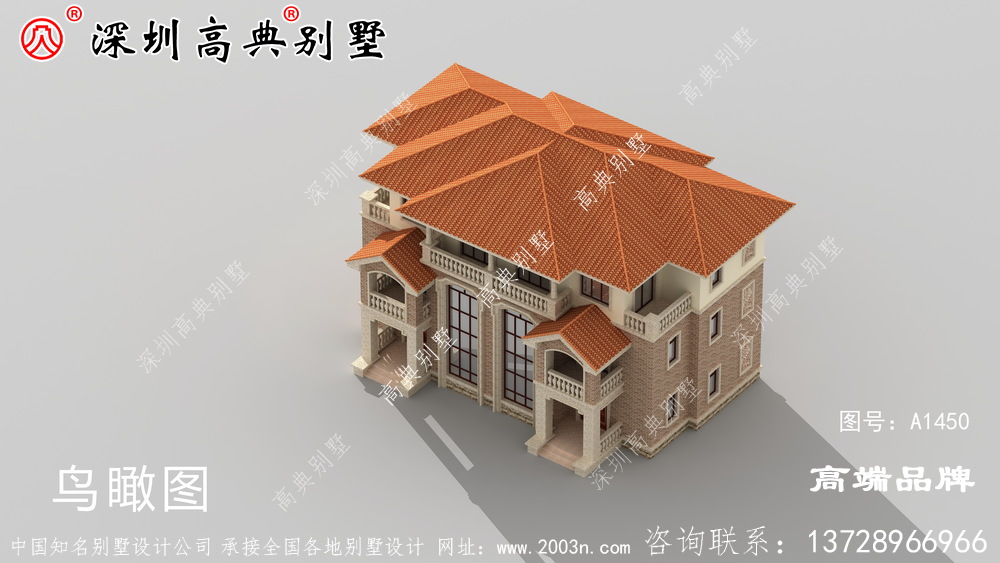 簡約三層自建民房方案圖，鄰居見了紛紛效仿