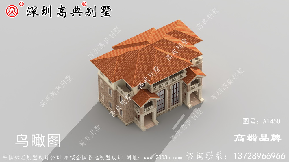 簡約三層自建民房方案圖，鄰居見了紛紛效仿