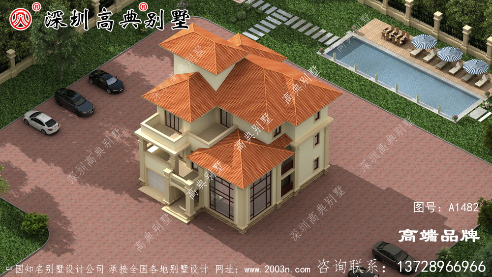 簡歐別墅設計圖，布局設計實用經濟，新房子新生活新氣象