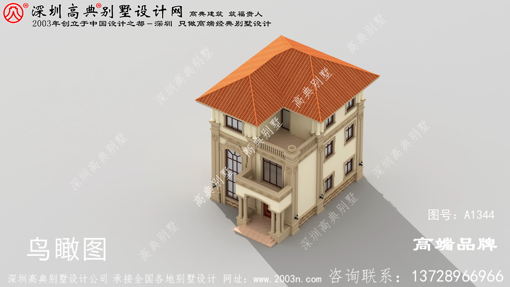 農村三層平房圖片，簡單漂亮，保證讓你眼前一亮