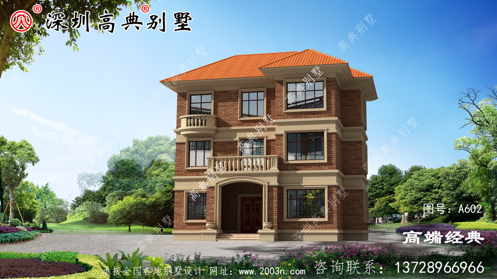 110平方米自營住宅圖紙,干凈大方,我們農村人就是比城市住得好。