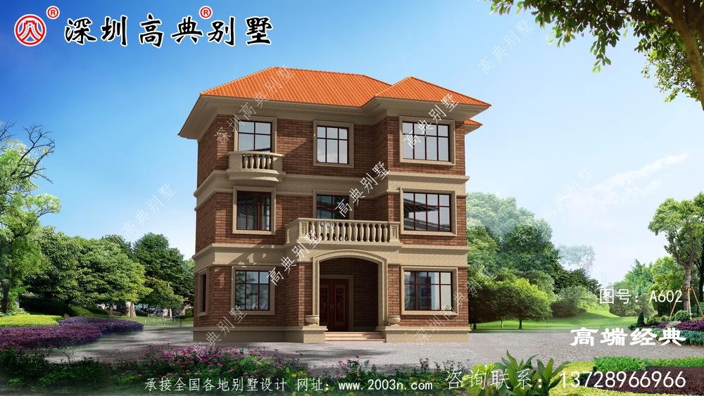 110平方米自營住宅圖紙,干凈大方,我們農村人就是比城市住得好。