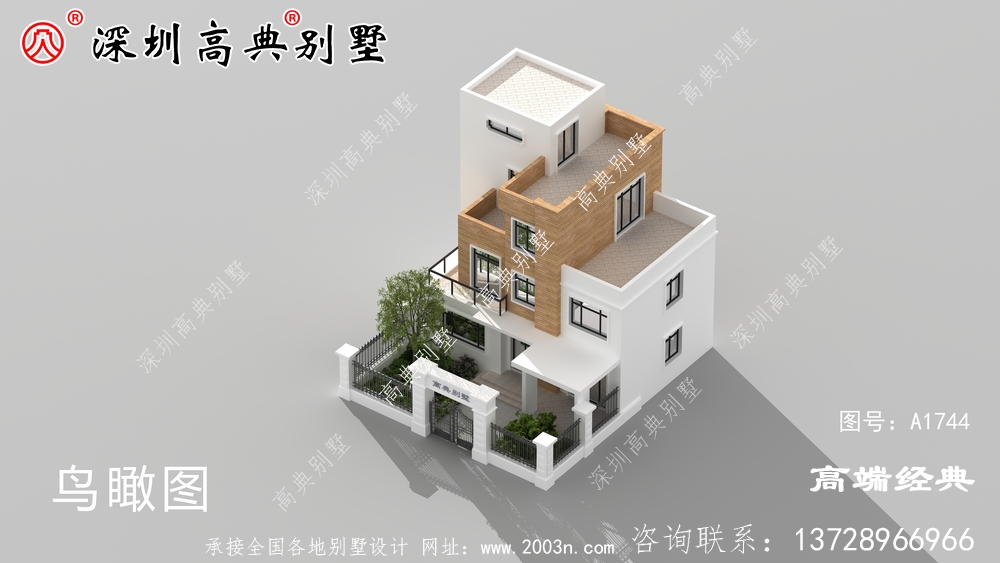 四層歐式別墅效果圖，實(shí)力與顏值并肩，喜歡不要再觀望