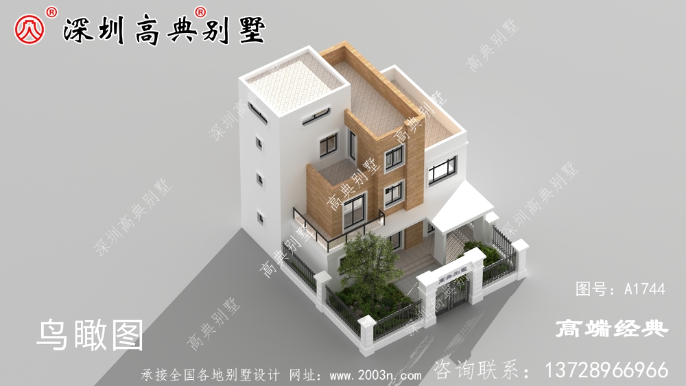 四層歐式別墅效果圖，實(shí)力與顏值并肩，喜歡不要再觀望