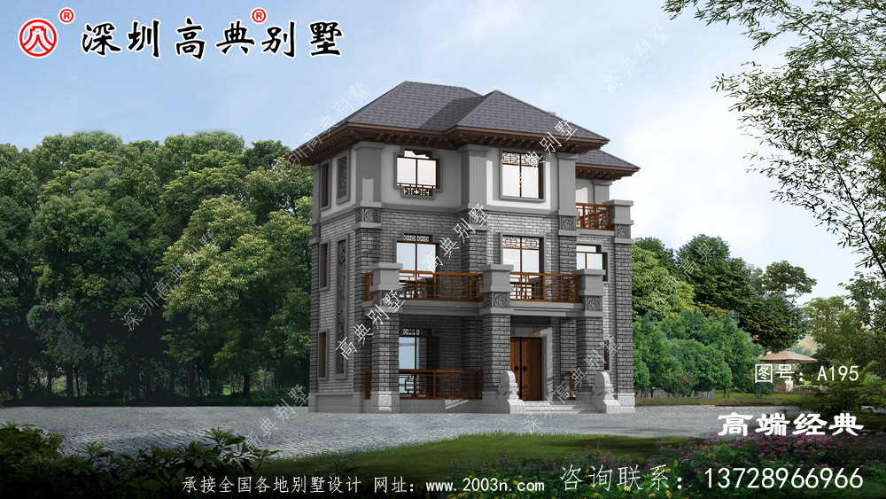 二樓半帶露臺自建房的照片,這樣的房子三代不過時,建嗎?
