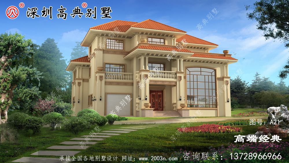 簡單大方，蓋一棟父母住著也開心
