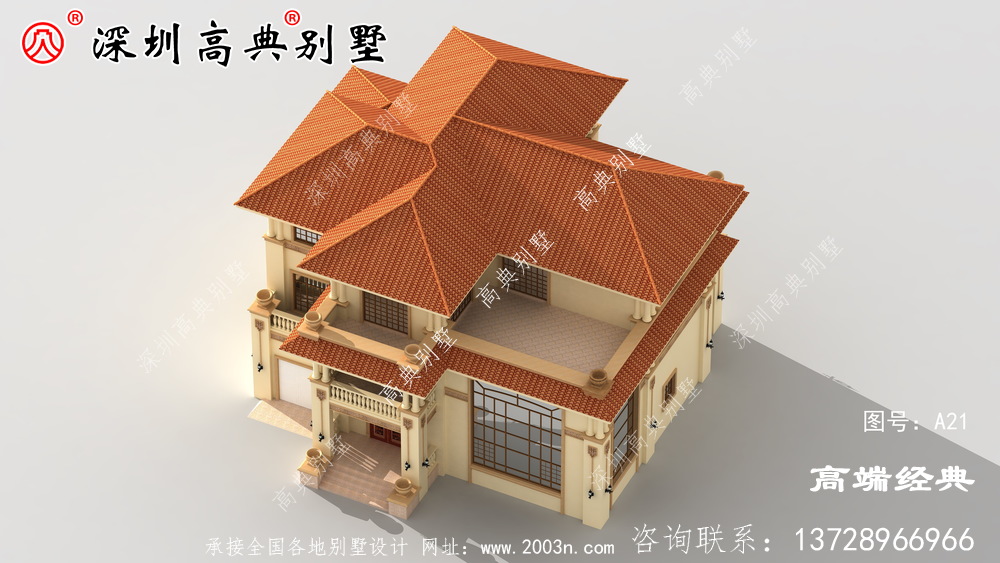 簡單大方，蓋一棟父母住著也開心