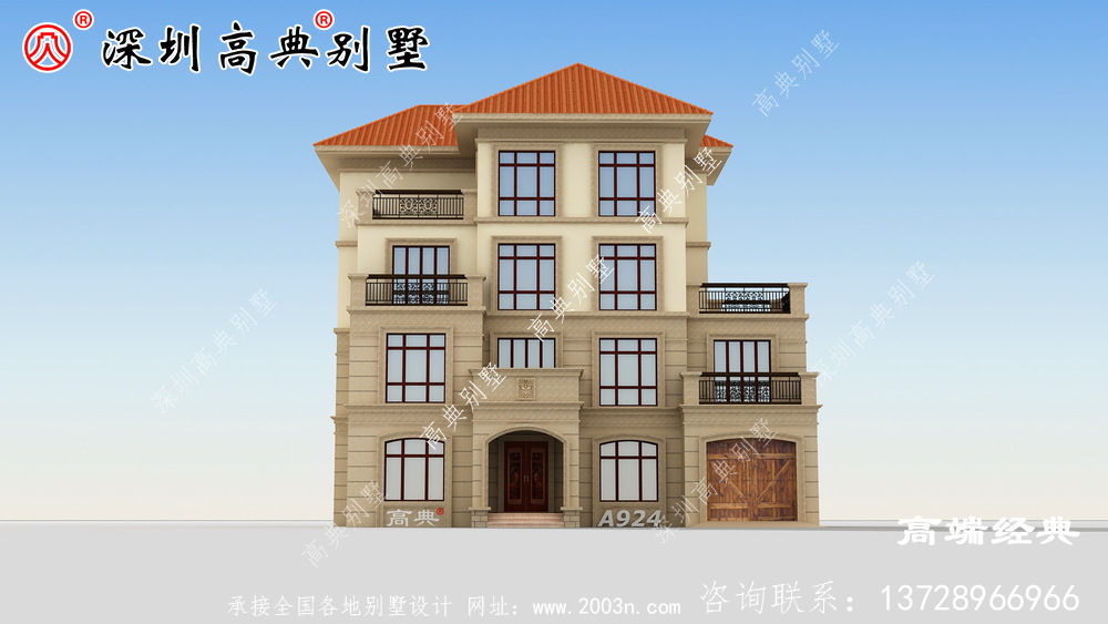 農(nóng)村三層半自建房外觀圖，經(jīng)濟(jì)實(shí)用