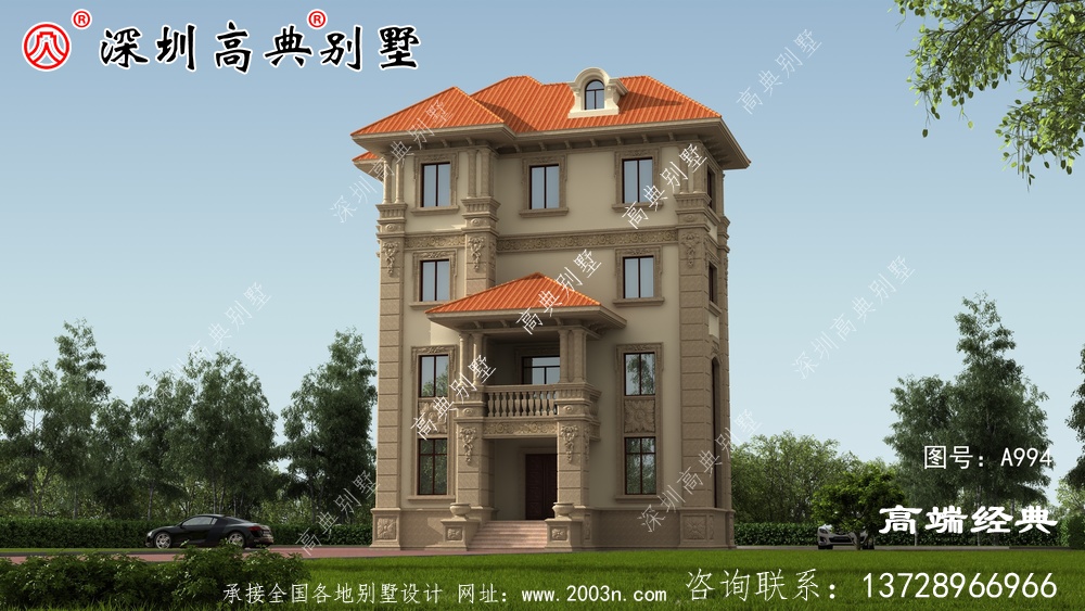 想回農(nóng)村自建房，這款別墅就很不錯(cuò)