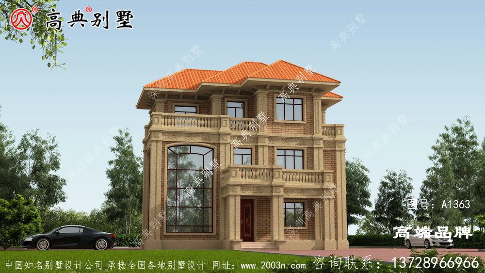 挑空客廳精致大方，給二樓獨(dú)立空間
