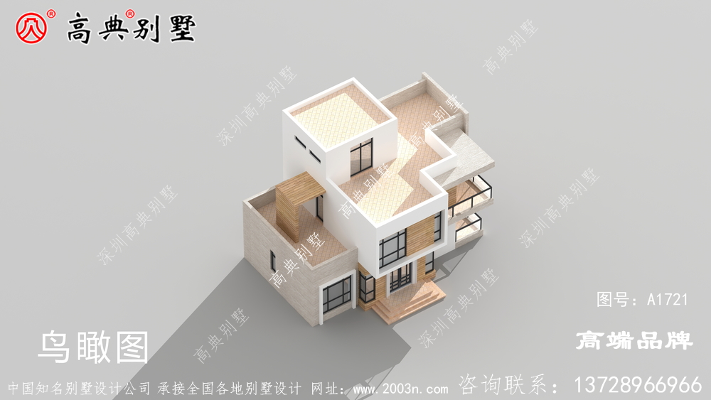 平頂別墅施工簡單 ,更符合農村朋友的心意