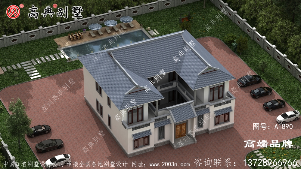 露臺大非常適合農村 ，方便居民晾曬作物