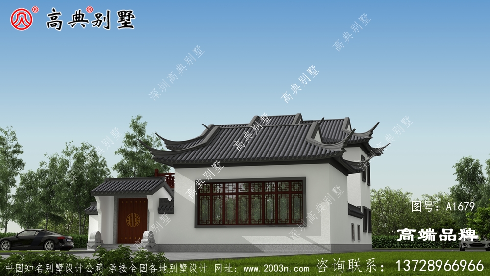 多窗的設計，同樣能加強造型的立體感