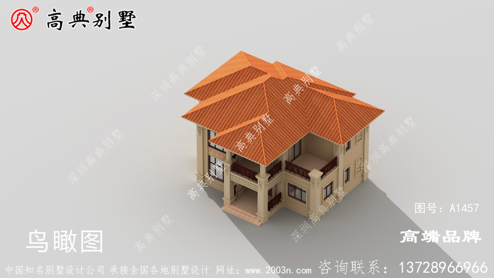 二層別墅既經(jīng)濟實用又漂亮，一點也不比高層別墅差
