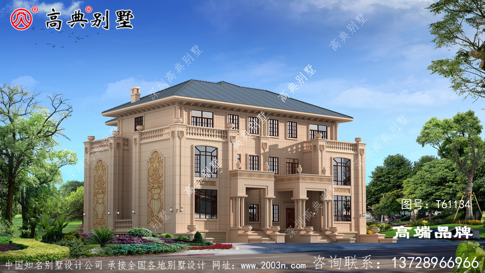 農村三層自建房設計圖 ,客廳南北通透非常寬敞