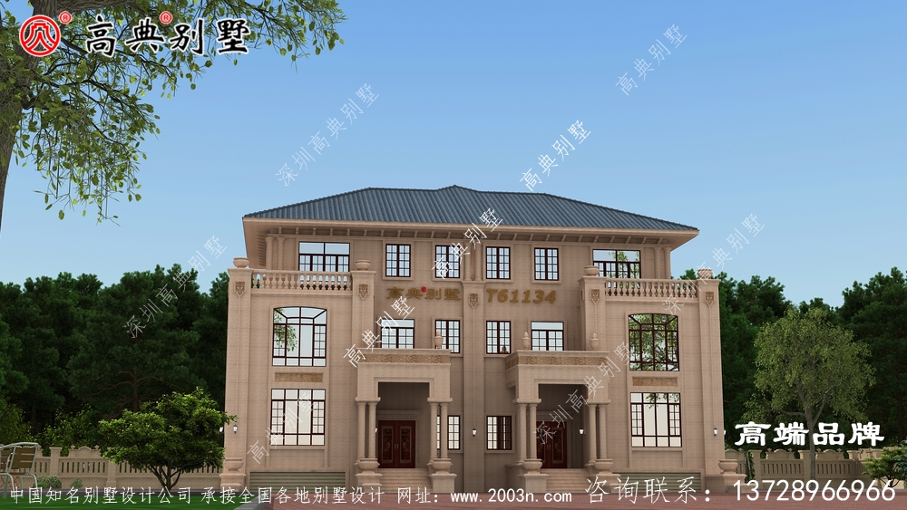 農村三層自建房設計圖 ,客廳南北通透非常寬敞 農村三層自建房設計圖 ,客廳南北通透非常寬敞