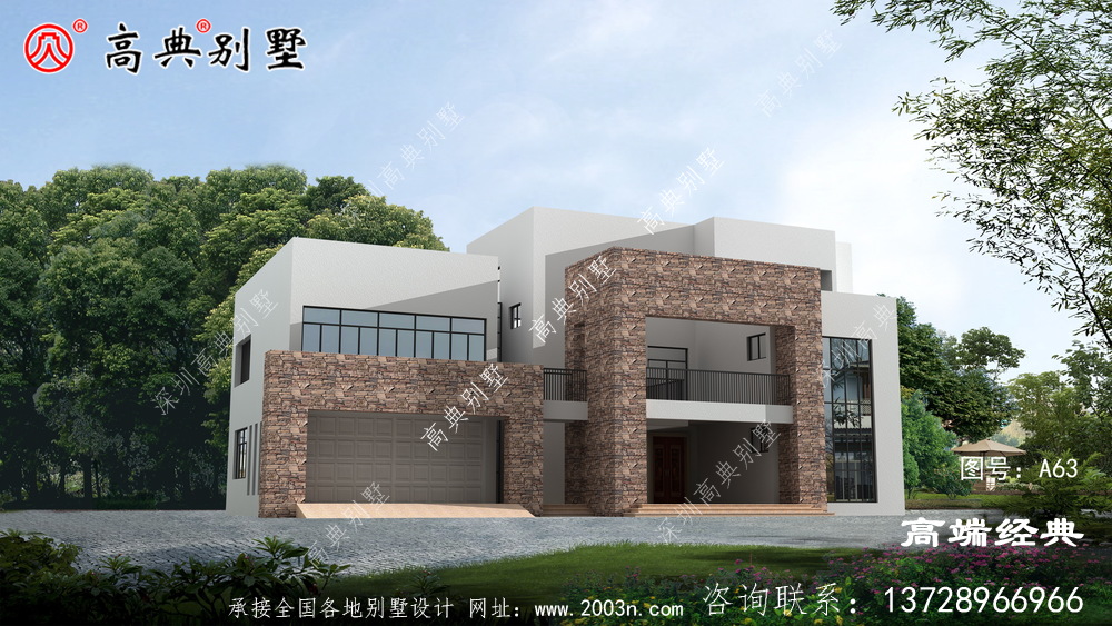 大戶型兩層戶型住宅，偶爾來客人也夠住