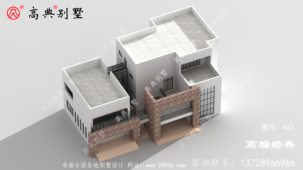 大戶型兩層戶型住宅，偶爾來客人也夠住