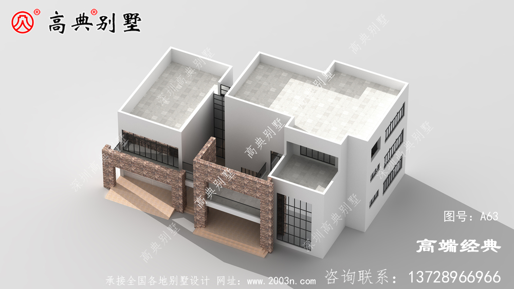 大戶型兩層戶型住宅，偶爾來客人也夠住