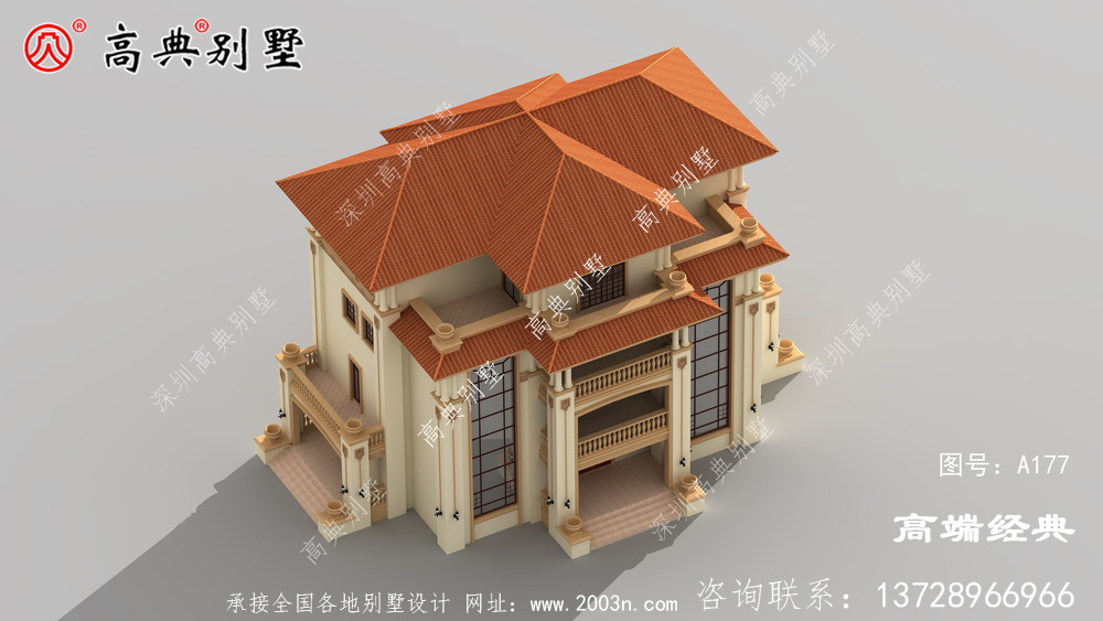 大露臺配合落地式玻璃柵欄，簡單耐看