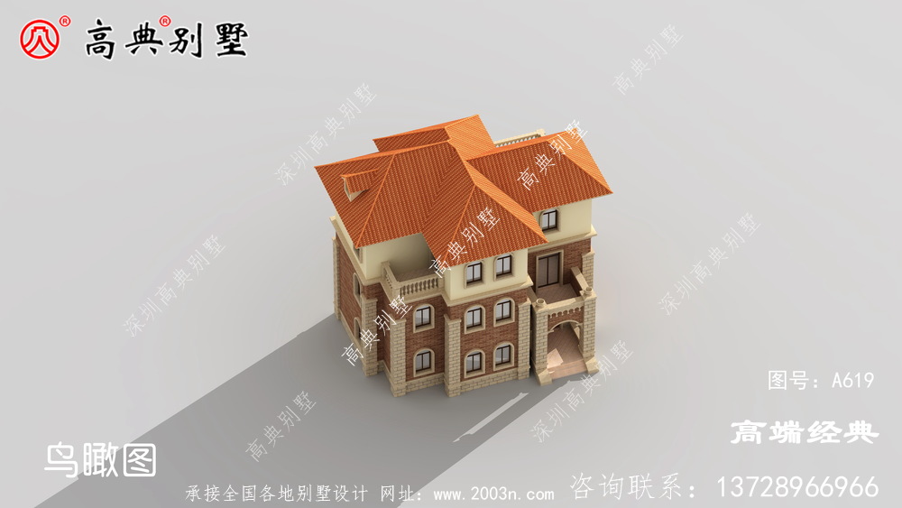 簡歐三層戶型滿足你對家的想象