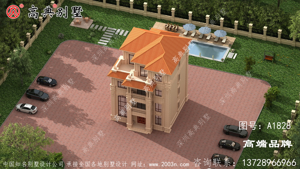 北京小伙給父母建四層別墅，建成后父母相當滿意，村里人都夸孝順