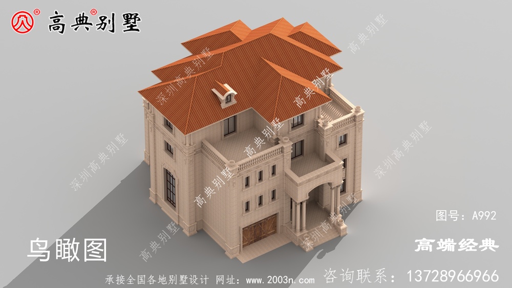 建這么漂亮的別墅,分分鐘秒殺鄰居的傳統自建房,真的是長面子。