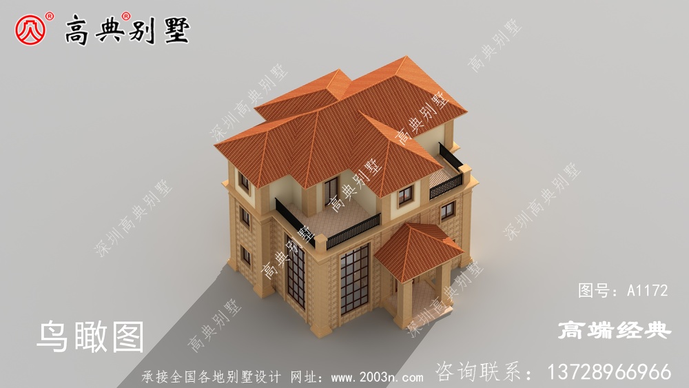 這款歐式鄉村別墅，建一棟，讓你感受到山村生活的美好。